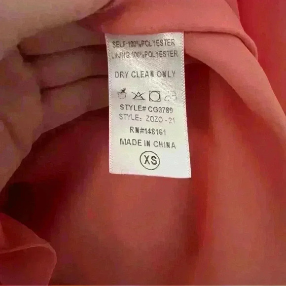 Buddy Love Coral Pink Mini Dress - Picture 6 of 6